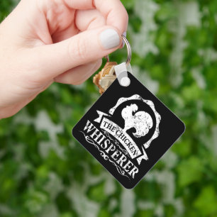 The Chicken Whisperer Funny Key Ring