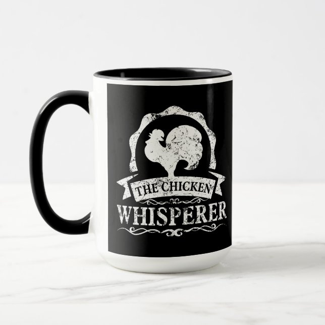The Chicken Whisperer Funny Mug (Left)