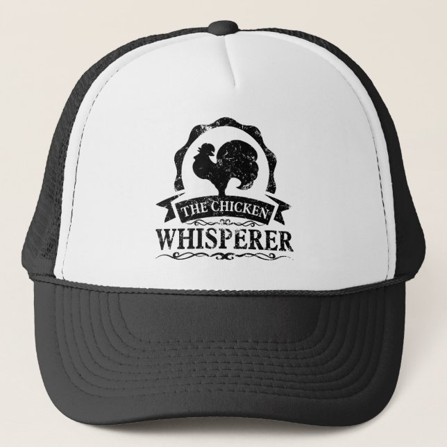 The Chicken Whisperer Funny Trucker Hat (Front)