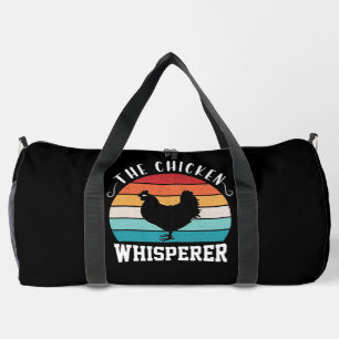 The Chicken Whisperer Stylish Duffle Bag