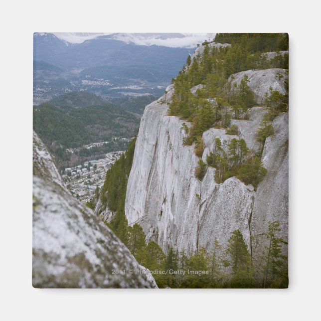 The "Chief" Arial View in Squamish Magnet (Front)