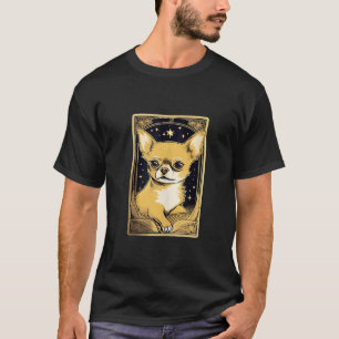 The Chihuahua Tarot Card Black Chihuahua Halloween T-Shirt