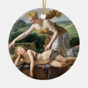 The Child of Fortune, 1801 (oil on canvas) Ceramic Ornament