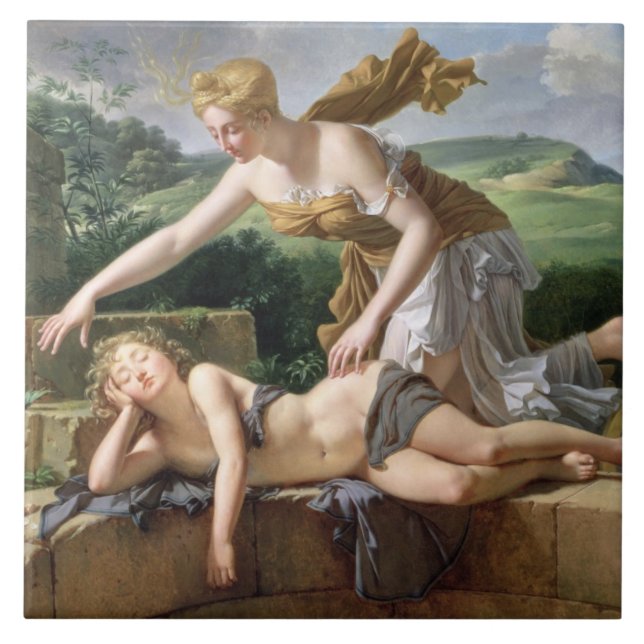 The Child of Fortune, 1801 (oil on canvas) Ceramic Tile (Front)