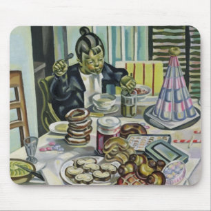 The Child with the Cakes Mouse Pad