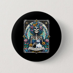 The Childless Cat Lady Tarot Card Kamala Harris 20 6 Cm Round Badge
