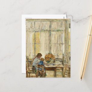 The Children by Childe Hassam Holiday Postcard