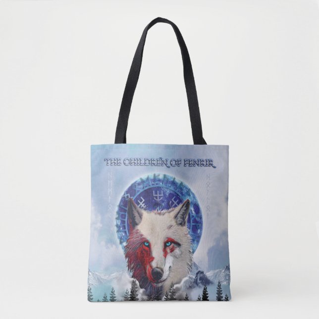 The Children of Fenrir Tote Bag (Front)