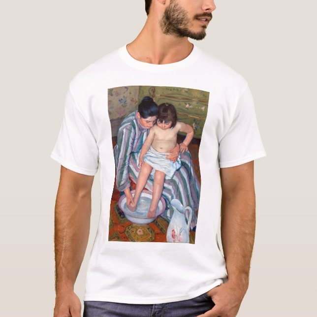 The Child's Bath, Mary Cassatt T-Shirt (Front)