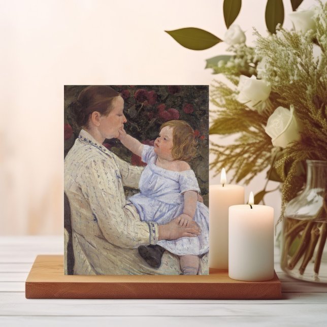 The Child's Caress | Mary Cassatt Postcard (Creator Uploaded)