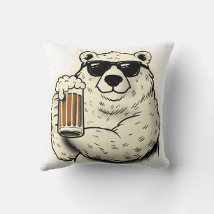 The Chill Polar Bear Cushion