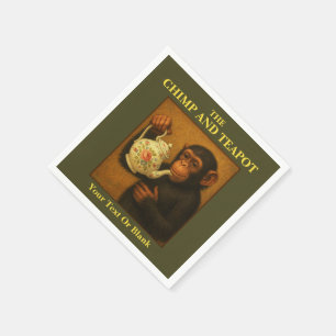 The Chimp And Teapot Pub Napkin