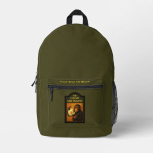 The Chimp And Teapot Pub Printed Backpack