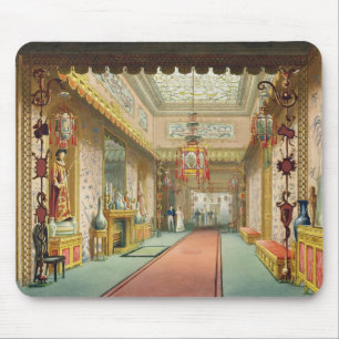 The Chinese Gallery, from 'Views of the Royal Pavi Mouse Pad