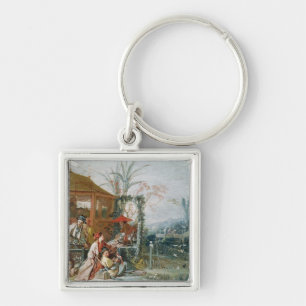 The Chinese Hunt, c.1742 Key Ring