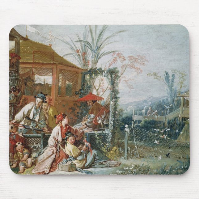 The Chinese Hunt, c.1742 Mouse Pad (Front)