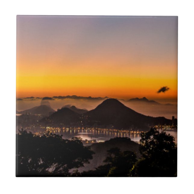The Chinese Pavilion, Rio De Janeiro, Brasil Ceramic Tile (Front)