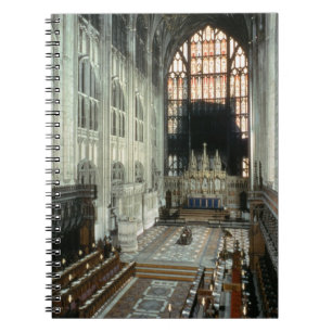 The choir and east window, 12th century (photo) notebook