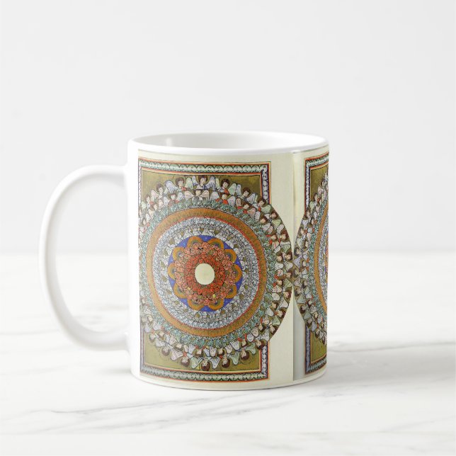 The Choirs of Angels (Hildegard von Bingen) Coffee Mug (Left)