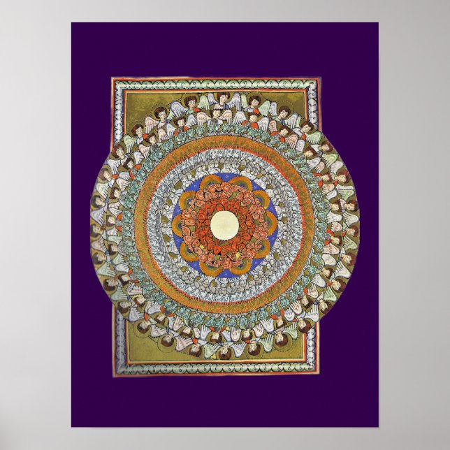 The Choirs of Angels (Hildegard von Bingen) Poster (Front)