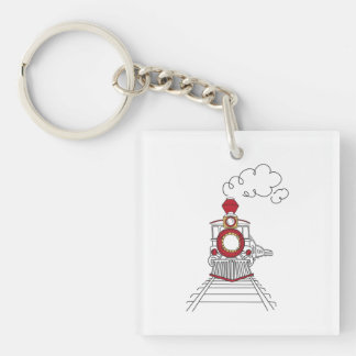 The Choo-Choo Train of Life Keychain