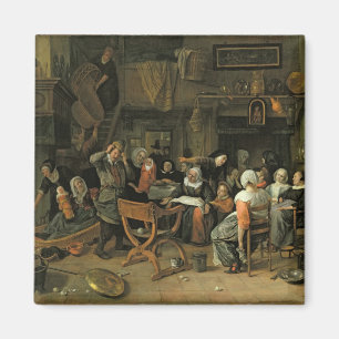 The Christening Feast, 1668 Magnet