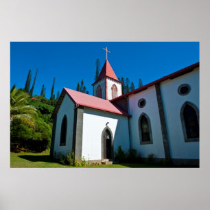 The Christian Church Of Vao Poster