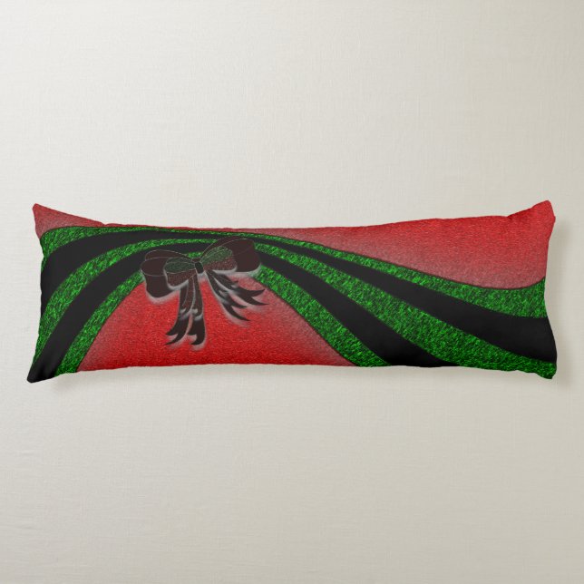 The Christmas Bow - Body Cushion (Front)