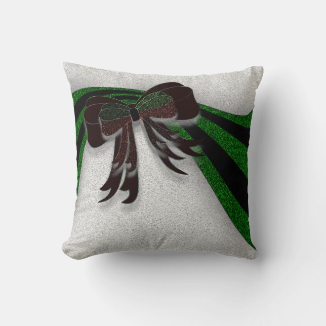 The Christmas Bow - Cushion (Front)
