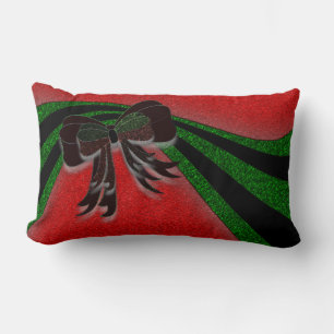 The Christmas Bow - Lumbar Cushion