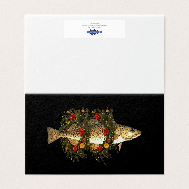 The Christmas Cod (small) (Outside Unfolded)