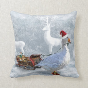 The Christmas goose Cushion