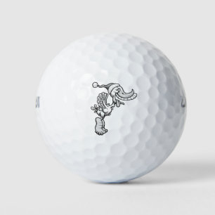 The Christmas Goose Golf Balls