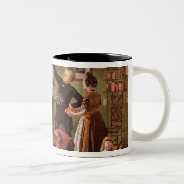 The Christmas Hamper Two-Tone Coffee Mug (Right)