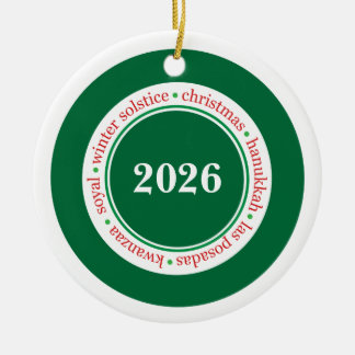 The Christmas Holidays Ornament