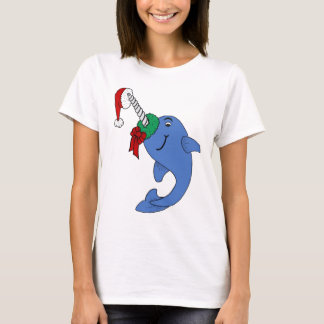 The Christmas Narwhal T-Shirt
