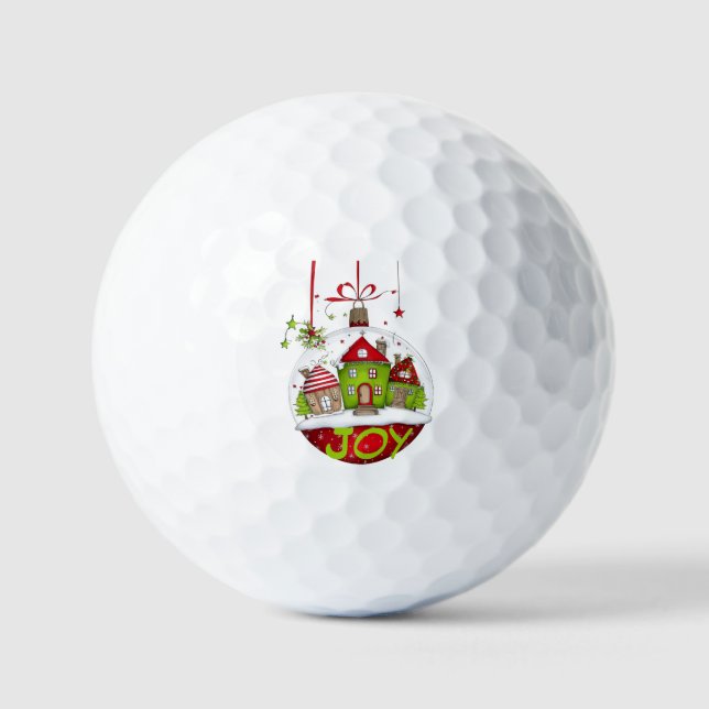 The Christmas Ornament Golf Balls (Front)