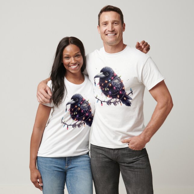 The Christmas Raven T-Shirt (Unisex)