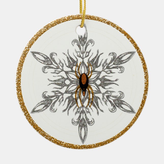 The Christmas Spider Legend Ornament (Front)
