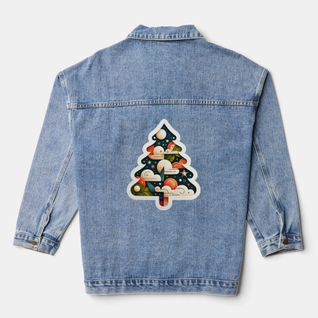 The Christmas Tree 1005 Denim Jacket (Back)