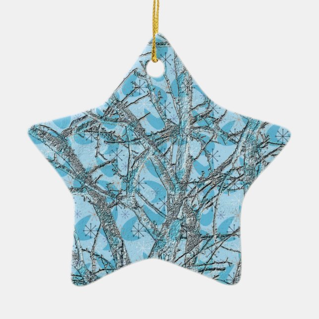 THE CHRISTMAS TREE CERAMIC TREE DECORATION (Front)