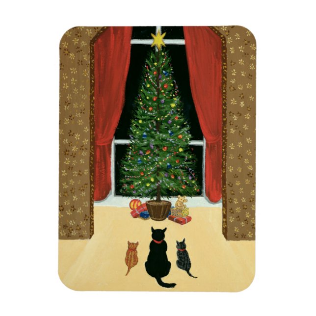 The Christmas Tree Magnet (Vertical)