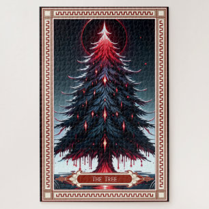 The Christmas Tree Tarot Card Jigsaw Puzzle