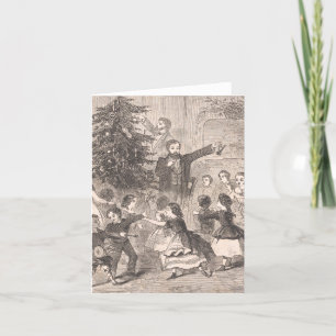 The Christmas Tree Winslow Homer Holiday Card