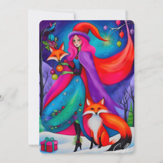 The Christmas Witch 11 Deign Holiday Card