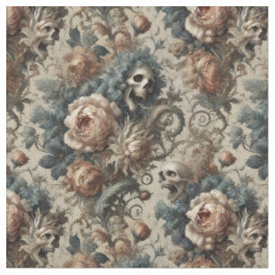 The Chthonic Ossuary – Gothic Classic Tile Fabric