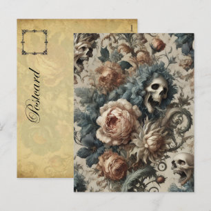 The Chthonic Ossuary – Gothic Victorian Holiday Postcard