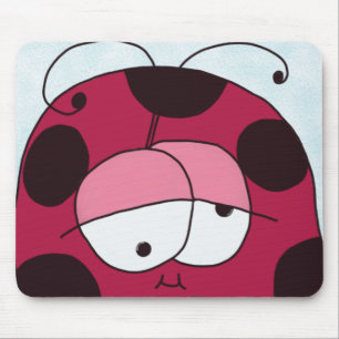The Chubby Ladybug Mousepad