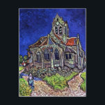 The Church at Auvers by Vincent van Gogh 1890 Postcard<br><div class="desc">To the best of my knowledge these images are in public domain and believed to be free to use without restriction in the US. 
 Please contact me if you discover that any of these images are not in Public Domain.</div>