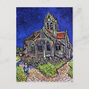 The Church at Auvers by Vincent van Gogh 1890 Postcard